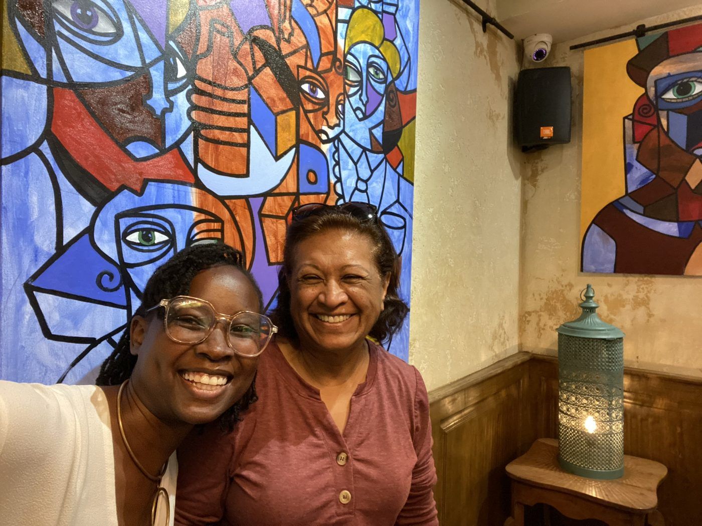 Dee and Nekesa in Kenya