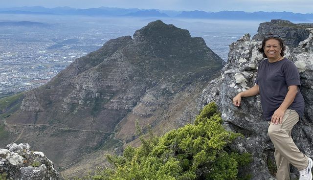 Dee at Table Mountain